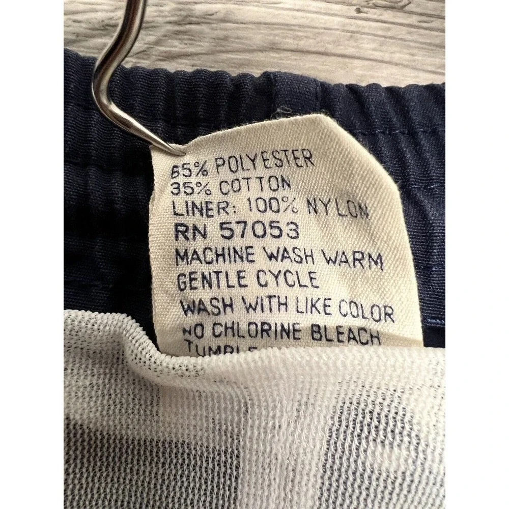 Vintage Network Swim Trunks 2 Inch Inseam Men‎ Size Large Blue